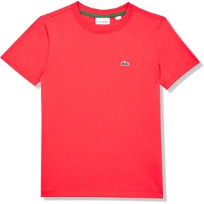 Lacoste Boys' Plain Cotton Jersey T-Shirt (Little Toddler/Big Kid)