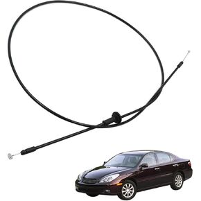 Hood Lock Control Release Cable 5363033120 Compatible with Lexus ES300 6 Cyl 3.0L 3.3L 2002 2003 Compatible with Lexus ES330 6 Cyl 3.0L 3.3L 2004 2005 2006