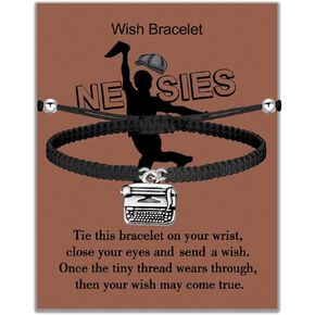 BLEOUK News Bracelet Jewelry Musical Lover Gift News Themed Present For Women News Musical Series Fans Gift