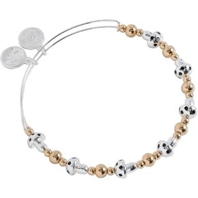 Alex and Ani Acorn Beaded Bangl