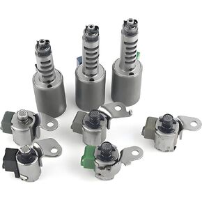 8pcs AW55-50SN 55-51SN Transmission Solenoid Set Compatible With Saturn GM Saab Opel Chevrolet Volvo Car Parts