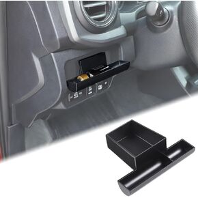 صندوق تخزين وحدة التحكم في Aunginsy CAR Center متوافق مع Toyota Tacoma 2016-2023 ترقية الشاحنات Side Cubby Drawer Tray Coin حامل البطاقة