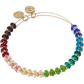 Alex and Ani Rainbow Beaded Bangle