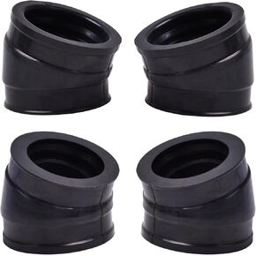 4pcs Carburetor Intake Manifold Boot Joint Rubber Interface for Honda CB750C CB750F CB750K CB750L 16211-425-000 16212-425-000 16213-425-000 16214-425-000