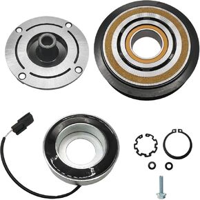 A/C Compressor Clutch Assembly Kit Plate Pulley Bearing Coil 926003TA1D Replacement for 2014-2020 Nissan Rogue 2.5L, AC Air Conditioning Compressor Clutch Coil Auto Repair Kit