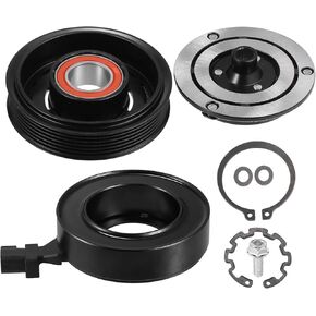 X AutoHaux 1 Set AC ضاغط القابض ضاغط مجموعة ضواغط الإصلاح التلقائي على مجموعة جيب ليبرتي 6cyl 3.7L 2009-2012