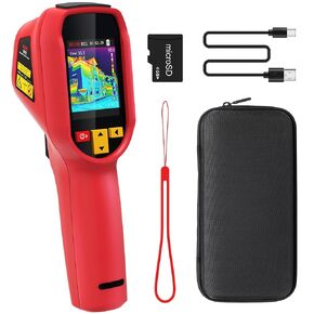 BSIDE Thermal Imaging Camera 240 x 240 Resolution Handheld Infrared Camera, 15 Thermal Palettes with 320 x 240 Full-Viewing TFT LCD for Home Inspection HVAC Electrical, 25Hz Refresh Rate, -4℉~1022℉