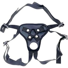 Harness Pants Strapless Underwear for Men Women Couples Unisex Briefs, Adjustable size... Black
