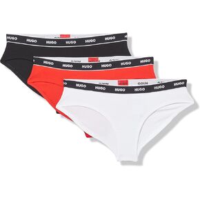 Hugo Men's 3 Pack Reck Logo Cotton Cotton Briex