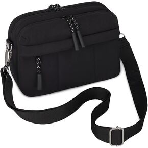 VONAL Small Crossbody Bags for Women Travel Purses Puffer Lightweight Nylon Quilted Puffy Bag Handbags with Multiple Pockets