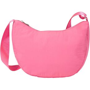 Baggallini Swift Crescent Crossbody Bag for Women - Lightweight 12"x8" Travel Purse Handbag