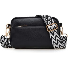 Small Crossbody Bags for Women Vegan Leather Purses Shoulder Handbags with Adjustable Strap