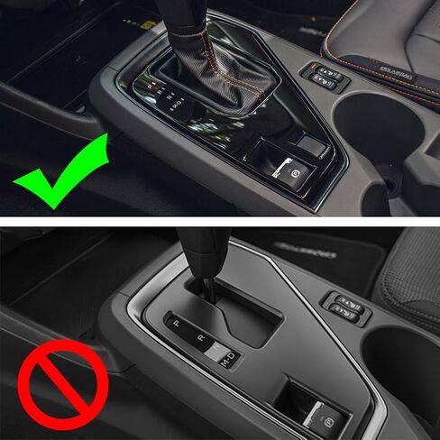 غطاء لوحة الترس الداخلي في Kolya Center Console Cover for Subaru Crosstrek Impreza Accessories 2023 2024 2025 (Matte Black) in Kuwait