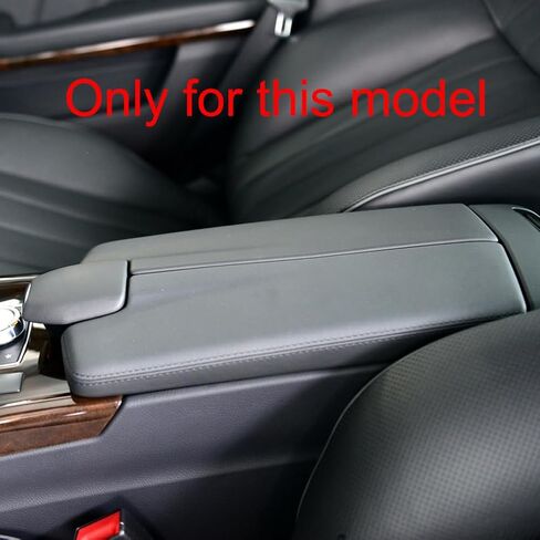 Interior Center Console Armrest Storage Box Panel Cover Trim for Mercedes Benz E Class W212 Accessories 2010-2015 and CLS W218 2012-2017 (Not Real Carbon) in Saudi Arabia