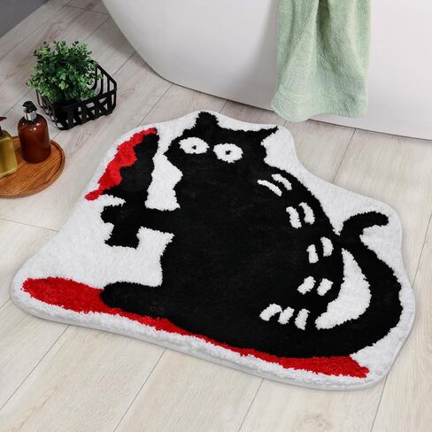 Octopus Goth Tentacles Bath Mat Non Slip Bathroom Mat Ocean Animal Cthulhu Tufted Rug Shower Mat Aesthetic Floor Carpet for Bedroom Decor for DND RPG Gamers Fans Nautical Enthusiasts 27.6"x22.2" in Saudi Arabia