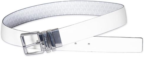 Michael Kors Women's 1.5 Inch Reversible Belt with Flattened Edge, Stylish Fashion Accessory in Saudi Arabia