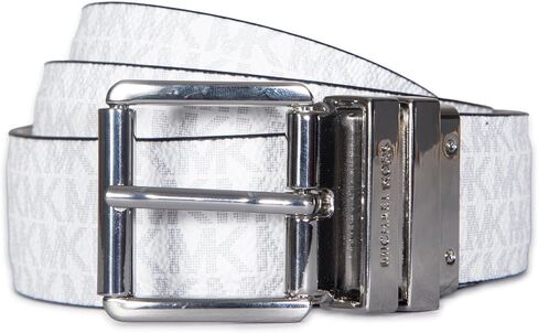 Michael Kors Women's 1.5 Inch Reversible Belt with Flattened Edge, Stylish Fashion Accessory in Saudi Arabia