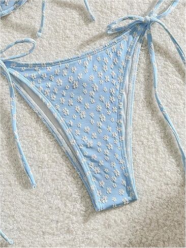 Shenhe Women Intelfore Swimsuit 2 قطعة دانتيل زهرة in Kuwait