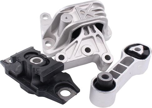 NewYall Engine Motor and Automatic Transmission Mount Set for Fiat 500 1.4L 2012-2018 in Kuwait