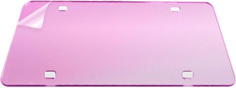 Acrylic Mirrored License Plate for Customizing Your Vehicle DIY Projects Reflective 12" x 6" for Cars Trucks and SUVs On The Go Advertising or Personalization Plate by Marketing Holders in Saudi Arabia