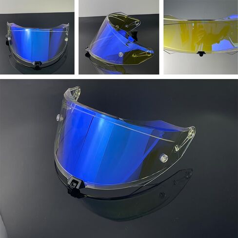 R2R Face Shield Visor Uv-protected for KYT R2R Helmet Shield (Silver-day use only) in Saudi Arabia