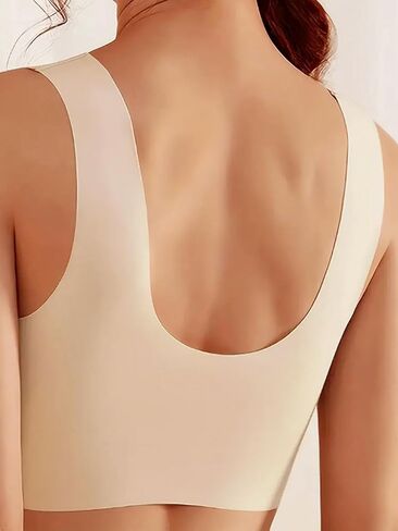 3pcs Set Wireless Bras for Women Floral Contrast Lace Comfy & Breathable Full Coverage Support Women's Bras for Everyday Wear in Saudi Arabia