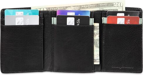 Tommy Bahama Men Men's Trifold Leather Wallet in Kuwait