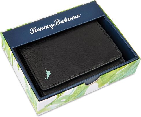 Tommy Bahama Men Men's Trifold Leather Wallet in Kuwait