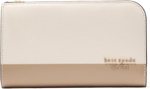Kate Spade New York Devin Colorblocked Saffiano Leather Walle in Saudi Arabia