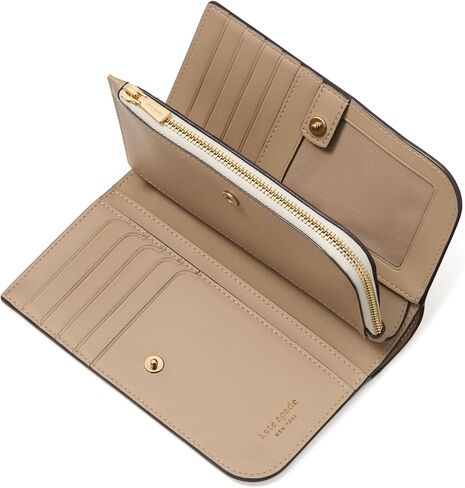 Kate Spade New York Devin Colorblocked Saffiano Leather Walle in Saudi Arabia