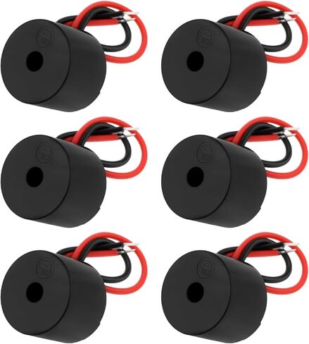 6Pcs Golf Car Turn Signal Reminder Beeper 12V 25mA Electronic Buzzer Suitable for Club Car Motorcycle ATV Compatible with E-Z-GO Compatible with Yamaha in Kuwait