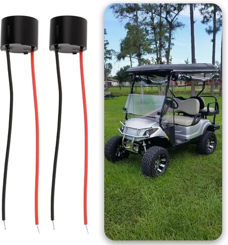 6Pcs Golf Car Turn Signal Reminder Beeper 12V 25mA Electronic Buzzer Suitable for Club Car Motorcycle ATV Compatible with E-Z-GO Compatible with Yamaha in Kuwait