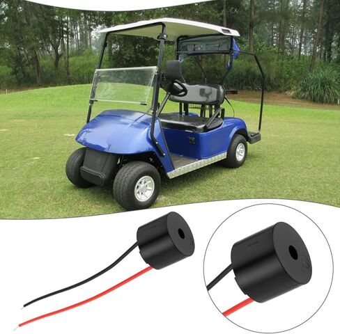 6Pcs Golf Car Turn Signal Reminder Beeper 12V 25mA Electronic Buzzer Suitable for Club Car Motorcycle ATV Compatible with E-Z-GO Compatible with Yamaha in Kuwait