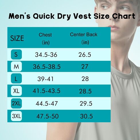 Riverruns Men's Sleeveless Tank Tops Quick Dry Workout Shirts for Gym Fitness Running Beach Swim in Saudi Arabia