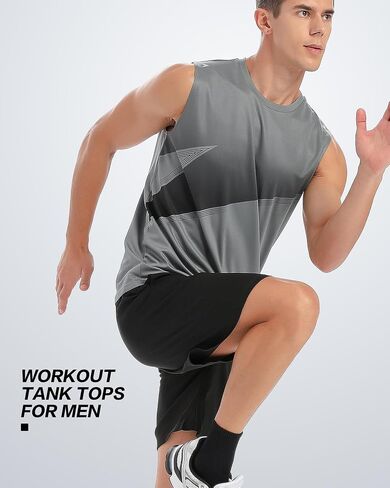 Boomcool Tank Top Men Shirt & Short Orcyoutless Gym Gym Clothes Dry Dry for Active in Kuwait