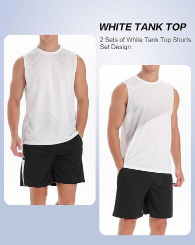 Boomcool Tank Top Men Shirt & Short Orcyoutless Gym Gym Clothes Dry Dry for Active in Kuwait