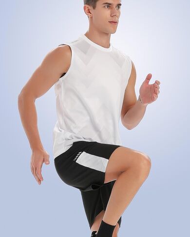 Boomcool Tank Top Men Shirt & Short Orcyoutless Gym Gym Clothes Dry Dry for Active in Kuwait