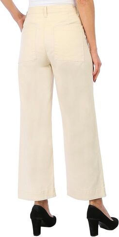 UNIONBAY Women's Utility Stretch Twill Wide Leg Cropped Ankle Pant in Saudi Arabia