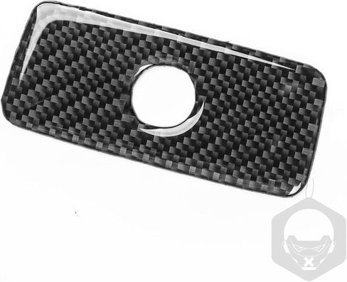 Car Glove Box Handle Switch Decal Storage Box Sticker Cover Real Premium 3K 3D Effect Carbon Fiber Auto Interior Accessories Trim Compatible with Jeep Grand Cherokee 2012-2021 Black, JPGE1221 in Kuwait