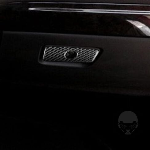Car Glove Box Handle Switch Decal Storage Box Sticker Cover Real Premium 3K 3D Effect Carbon Fiber Auto Interior Accessories Trim Compatible with Jeep Grand Cherokee 2012-2021 Black, JPGE1221 in Kuwait