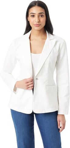 Gloria Vanderbilt Women Women Women Front Standard Blazer Standard in Kuwait