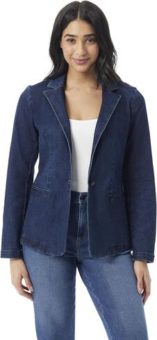 Gloria Vanderbilt Women Women Women Front Standard Blazer Standard in Kuwait