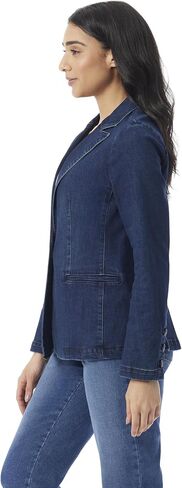 Gloria Vanderbilt Women Women Women Front Standard Blazer Standard in Kuwait