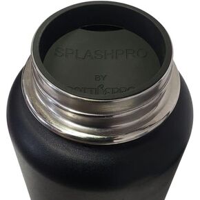 SplashPro - Splash Guard Compatible with 32 and 40 Ounce Hydro Flask, Iron Flask, Takeya, ThermoFlask (2-Pack)