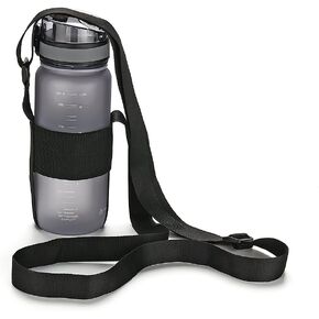 Water Bottle Carrier with Adjustable Shoulder Strap,Universal Bottle Sling,Perfect for Daily Walking Biking Hiking Travel (Exclude Bottle)
