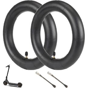 60/70-6.5 Inner Tube Replacement 2-Pack Compatible with Segway Ninebot Max G30 G30D G30E G30LP for Electric Scooter 10 Inch Tires Straight Vavle