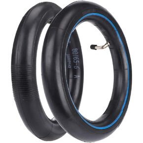 YBang 80/65-6 10x2.5 استبدال الأنبوب الداخلي 10 بوصة 255*80 لـ Kugoo M4 pro لإطار الإطارات Speedual Zero 10X مع صمام الكوع السميك المتسع (قطعتان)