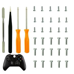 30PCS Install Repair Kit Mod Open Shell Tools Torx T8H T6 Screwdrivers Screws for Xbox One, Xbox Series X/S, Xbox One S/X, Xbox Elite Series 2 Core, Xbox 360 Controller