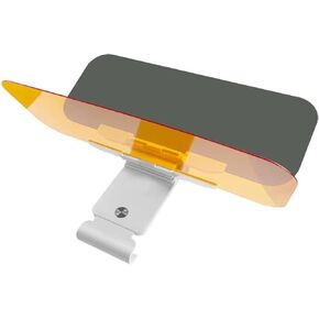 Anti Glare Visor for Car, HD Car Visor Extender Sun Blocker 2 in 1 Universal Day and Night Anti-Glare Visor, Adjustable Angle Anti Dazzle and Anti Uv for Cars, Trucks, Suvs
