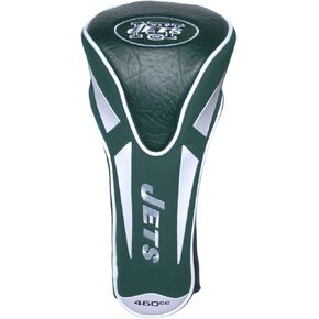 Team Golf NFL New York Jets Single Apex Driver Head Cover Golf Club Single Apex Driver Headcover, Fits All Oversized Clubs, Truly Sleek Design